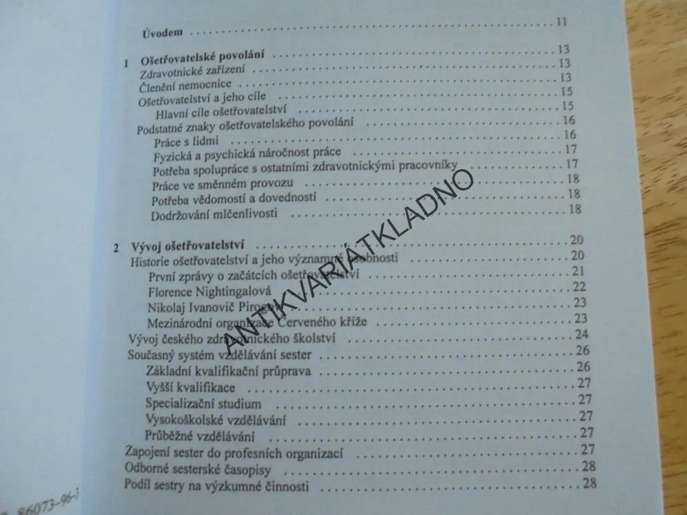 OŠETŘOVATELSTVÍ 1., ROZSYPALOVÁ, ZDRAVOTNICKÉ ŠKOLY