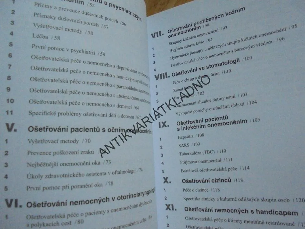 OŠETŘOVATELSTVÍ 2.,ASISTENT, ZDRAVOTNICKÉ ŠKOLY
