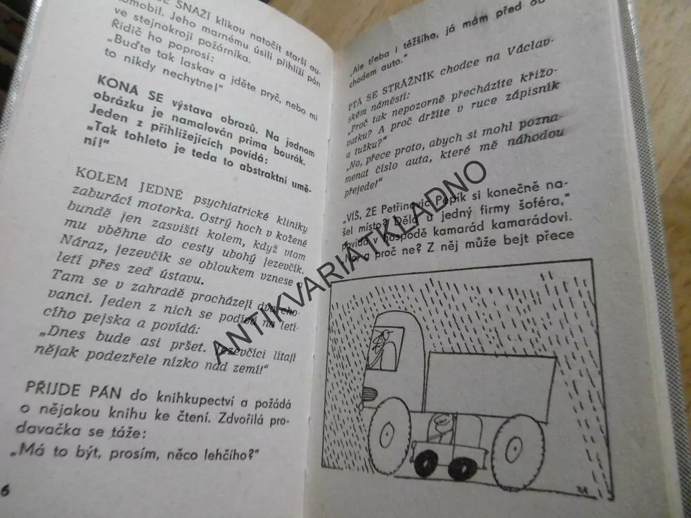 ANEKDOTY 7. ŠOFÉRSKÉ, LADISLAV RADA, **an