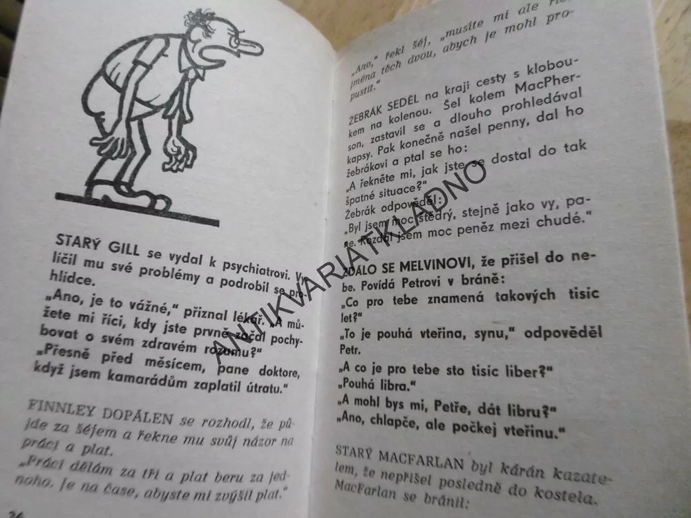 ANEKDOTY 15. SKOTSKÉ, NEPRAKTA, **an