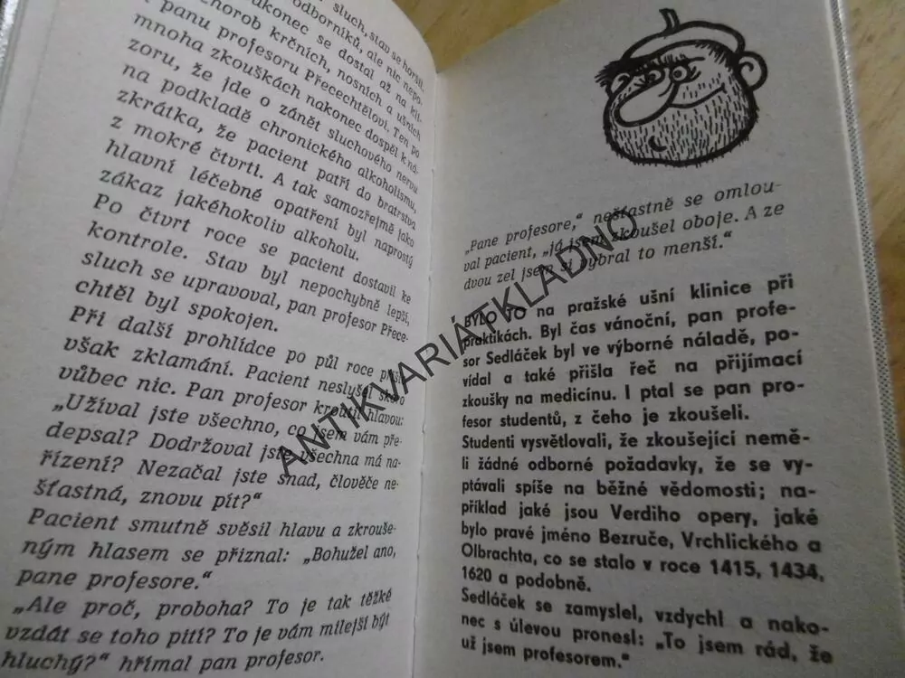 ANEKDOTY 19. DOKTORSKÉ HISTORKY A ANEKDOTY, NEPRAKTA, **an