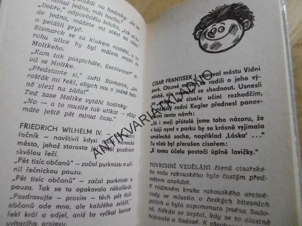 ANEKDOTY 20. Z DÁVNÝCH DOB, NEPRAKTA, **an