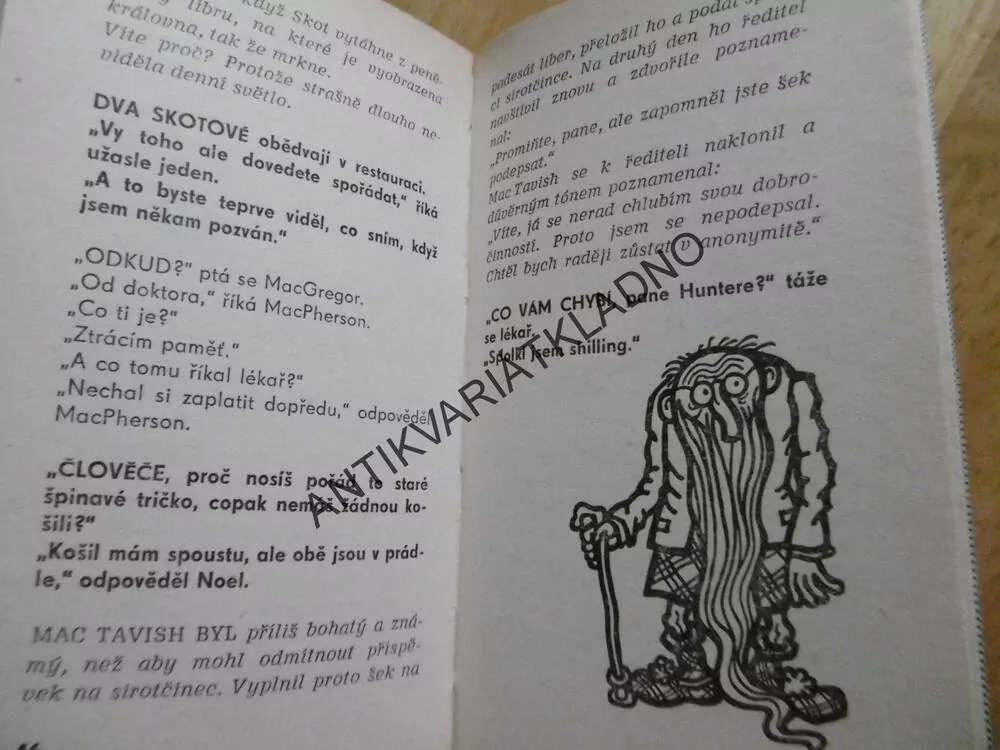 ANEKDOTY 44. VELKÉ BRITÁNIE, NEPRAKTA, **an