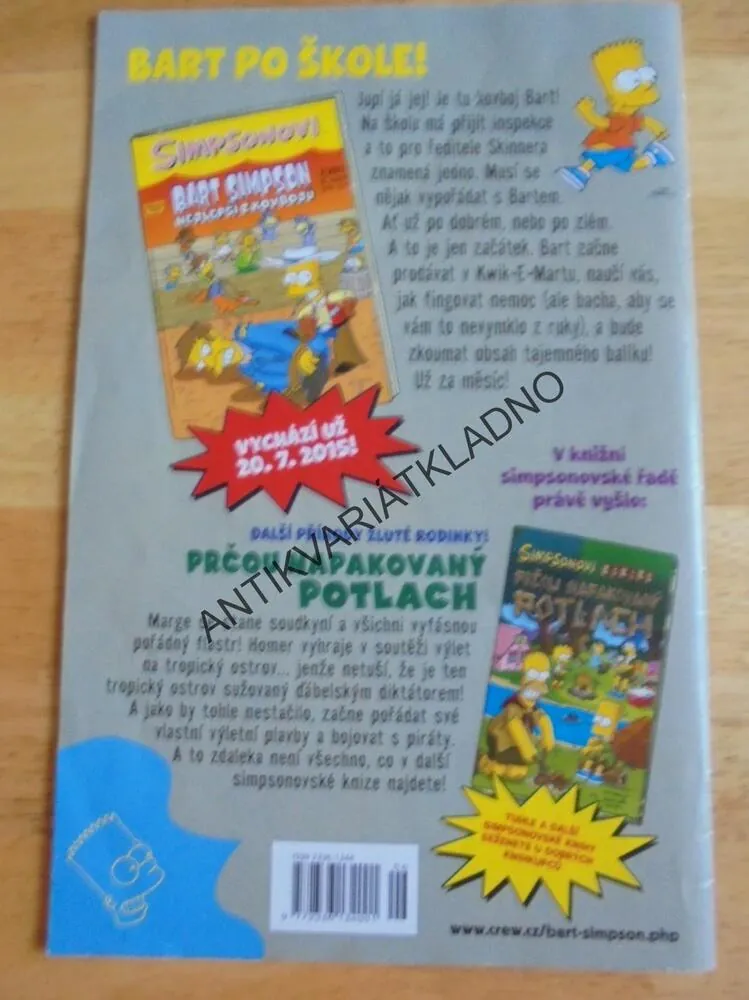 SIMPSONOVI, BART SIMPSON, KOMIKS, 6/2015