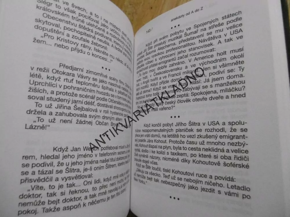 ANEKDOTY OD A DO Z, PAVEL GRYM, **an