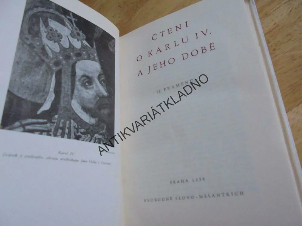 ČTENÍ O KARLU IV. A JEHO DOBĚ, KAREL IV.