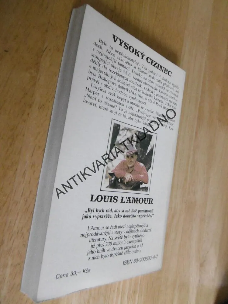 VYSOKÝ CIZINEC, LOUIS L´AMOUR