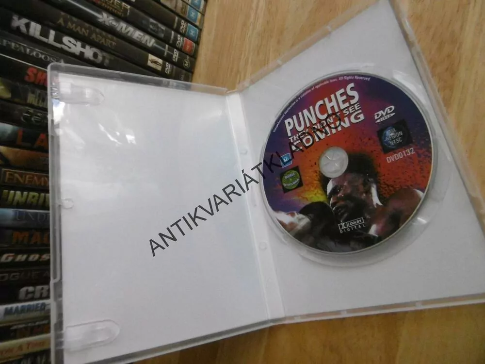 BOX K.O. - PUNCHES, THEY DIDN ´T SEE COMING, DVD FILM SPORT DOKUMENT, BEZ DABINGU I ČESKÝCH TITULKŮ