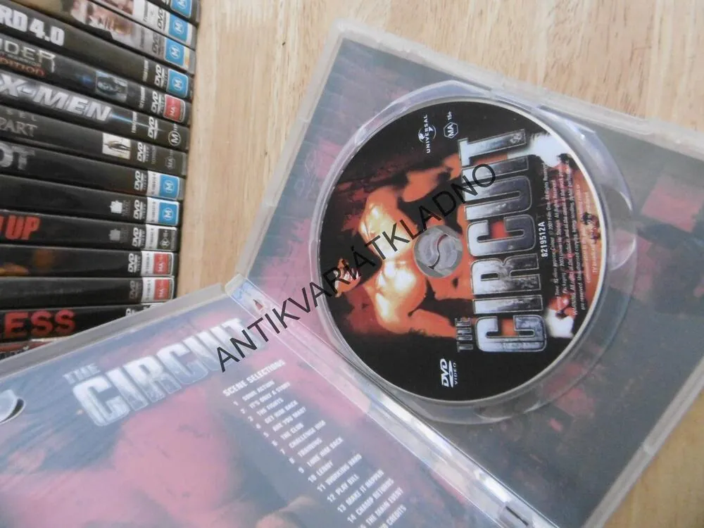 THE CIRCUIT, ILIVIER GRUNER, DVD FILM BEZ DABINGU BEZ ČESKÝCH TITULKŮ