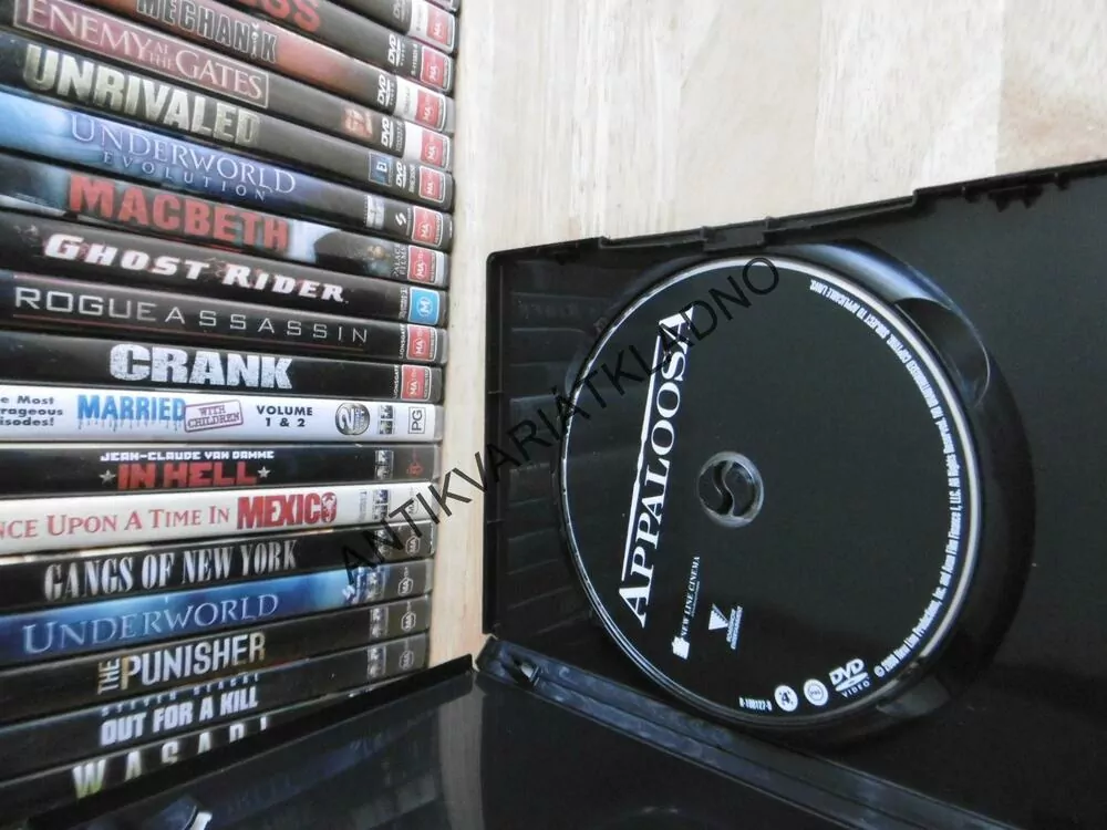 APPALOOSA, ED HARRIS, MORTENSEN, IRONS, ZELLWEGER, DVD FILM, BEZ DABINGU BEZ ČESKÝCH TITULEK