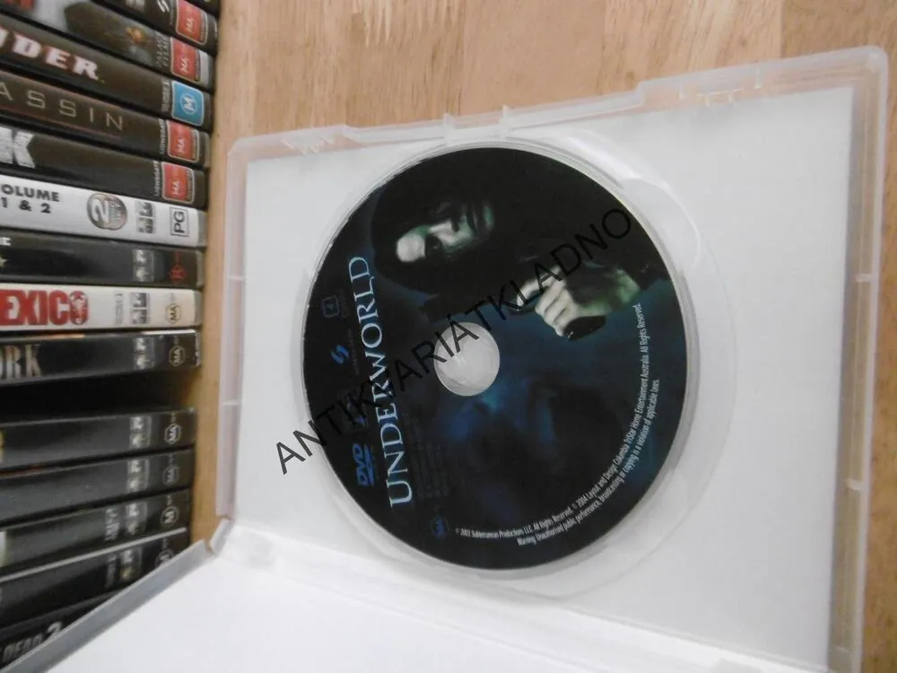 UNDERWORLD, KATE BECKINSALE, DVD FILM, BEZ DABINGU BEZ ČESKÝCH TITULEK