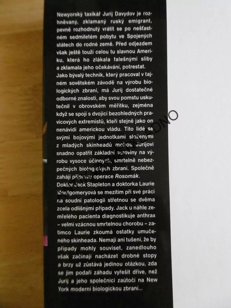 INFEKCE, ROBIN COOK, **an