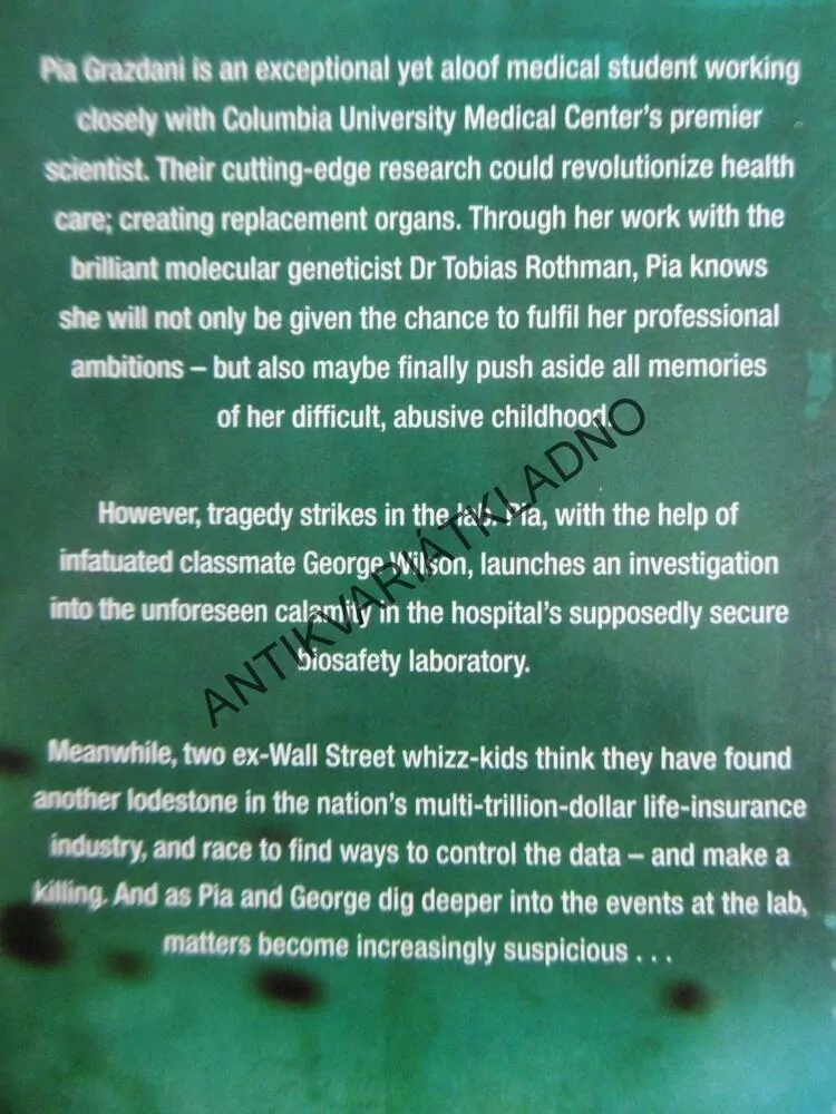 DEATH BENEFIT, ROBIN COOK