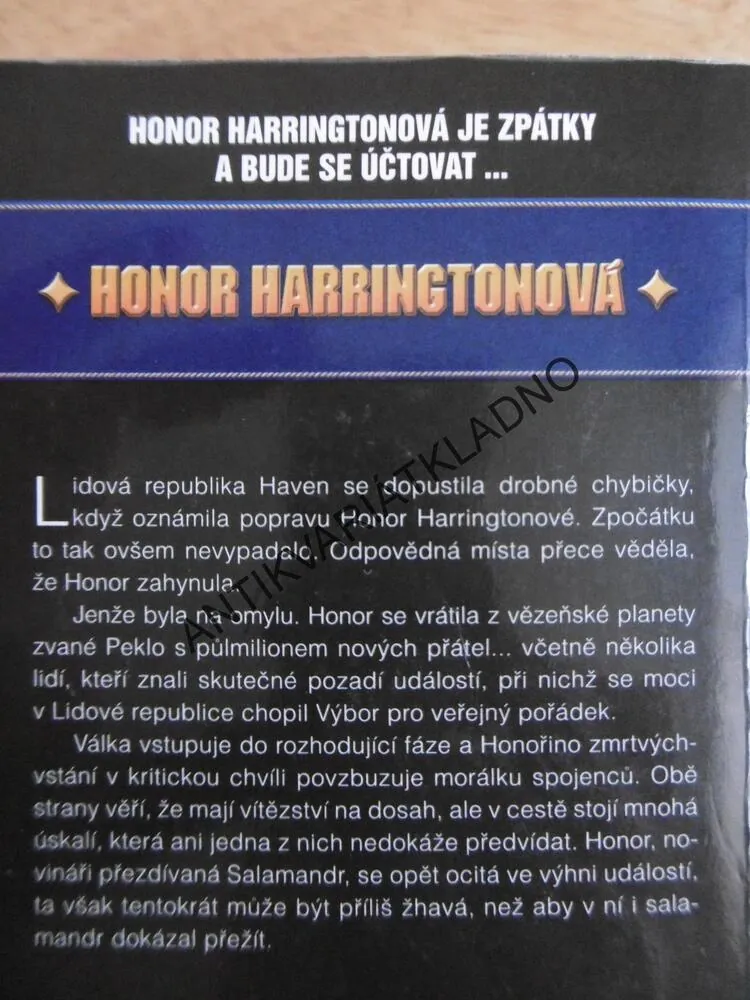 POPEL VÍTĚZSTVÍ, DAVID WEBER, **an