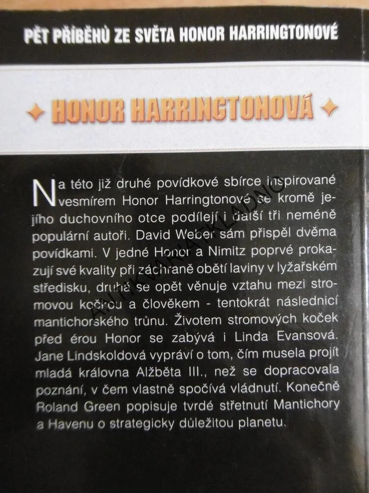 SVĚTY HONOR HARRINGTONOVÉ, DAVID WEBER, **an