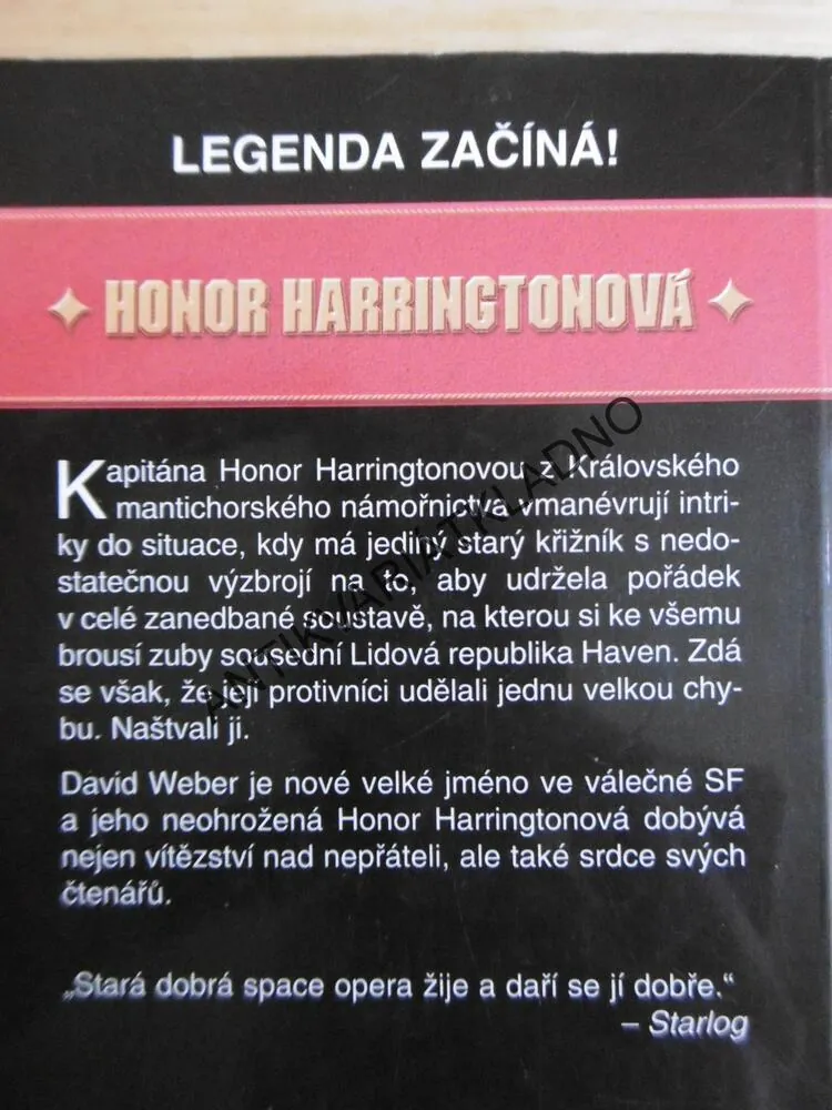 STANICE BAZILIŠEK, DAVID WEBER, **an