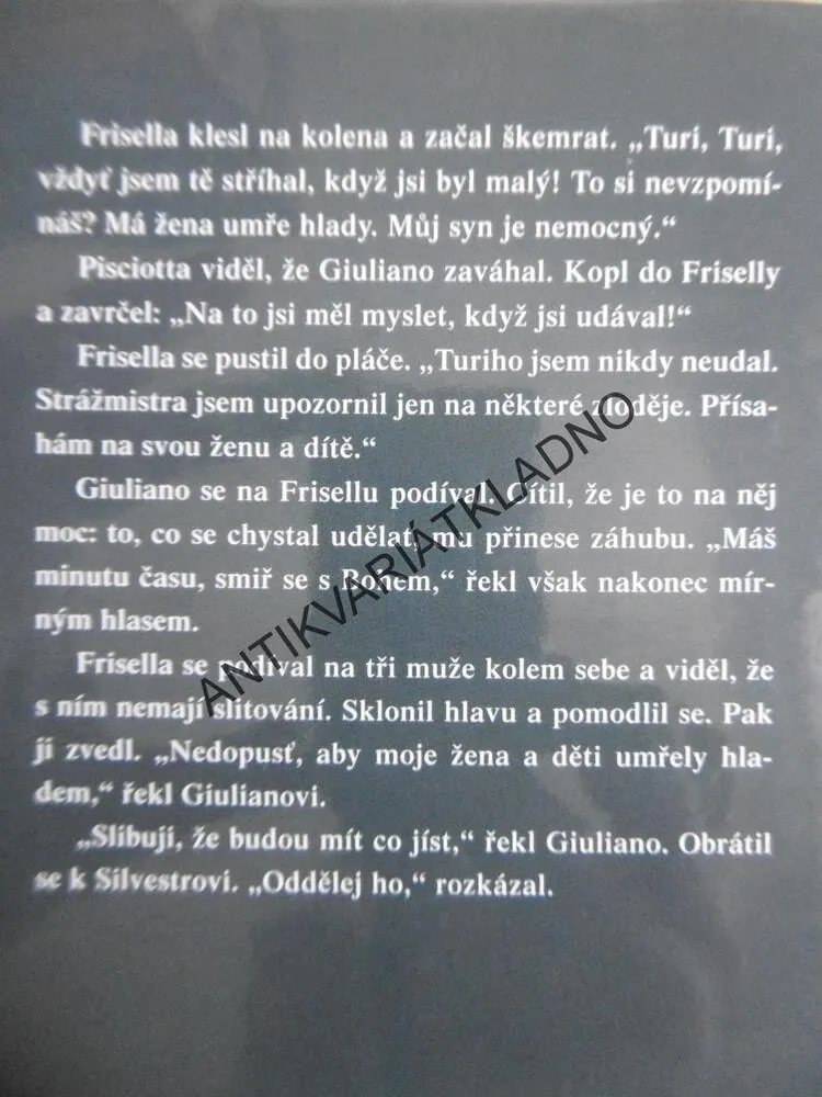 SICILIÁN, MARIO PUZO, **an