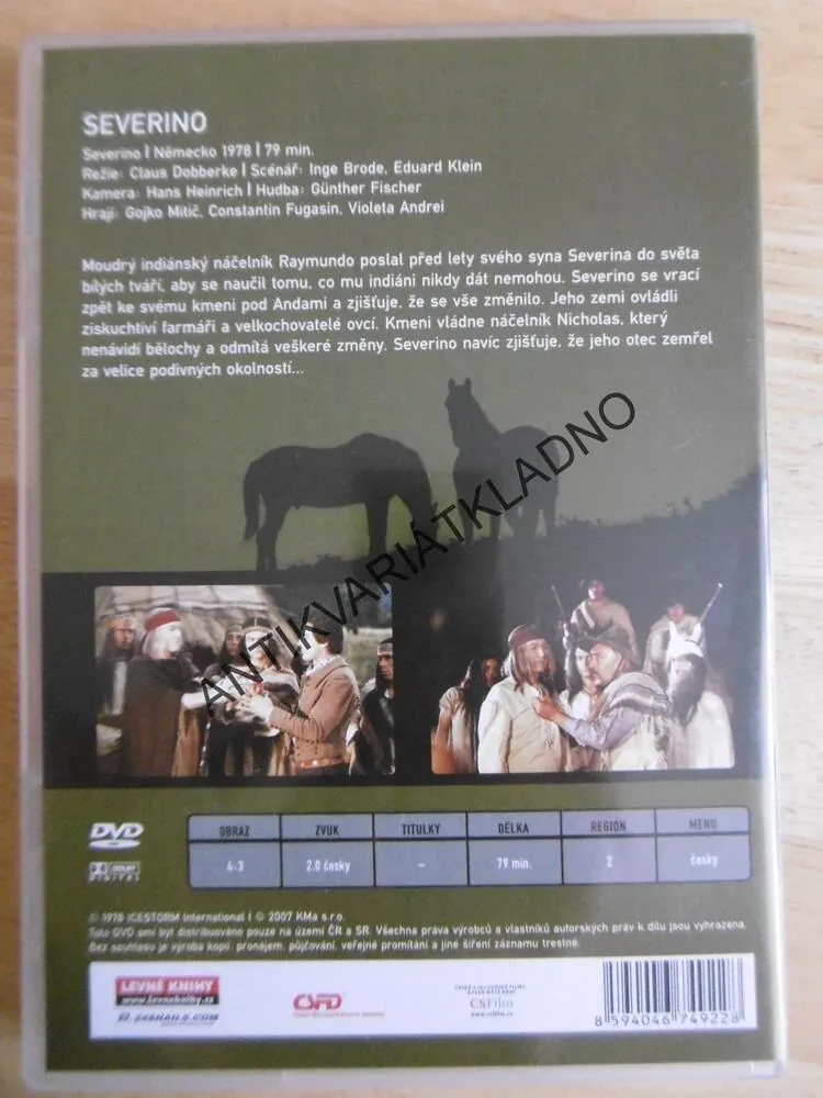 SEVERINO, DVD FILM
