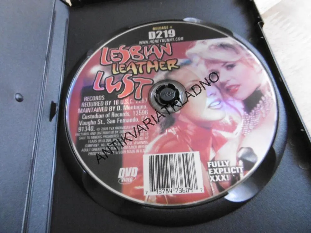 LESBIAN LEATHER LUST, 6 HODIN, DVD FILM