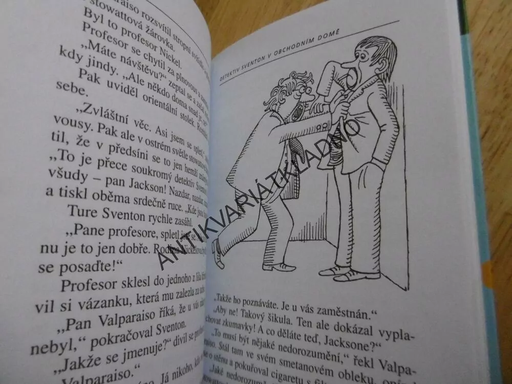 DETEKTIV SVENTON V OBCHODNÍM DOMĚ, ALE HOLMBERG, MARCEL STECKER, **an