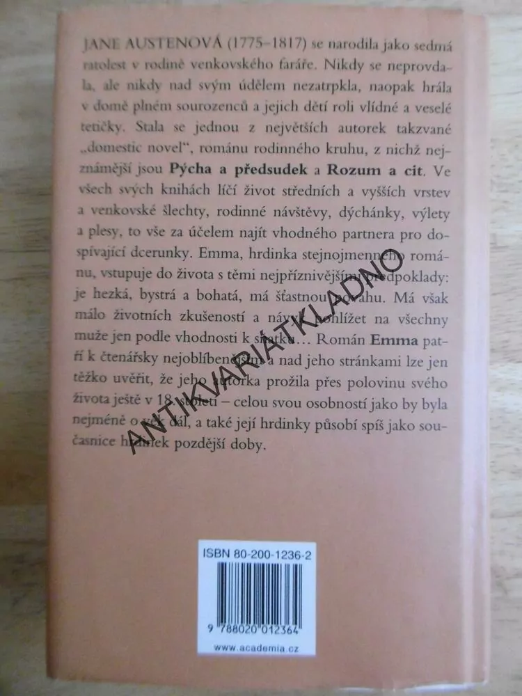 EMMA, JANE AUSTENOVÁ, **an