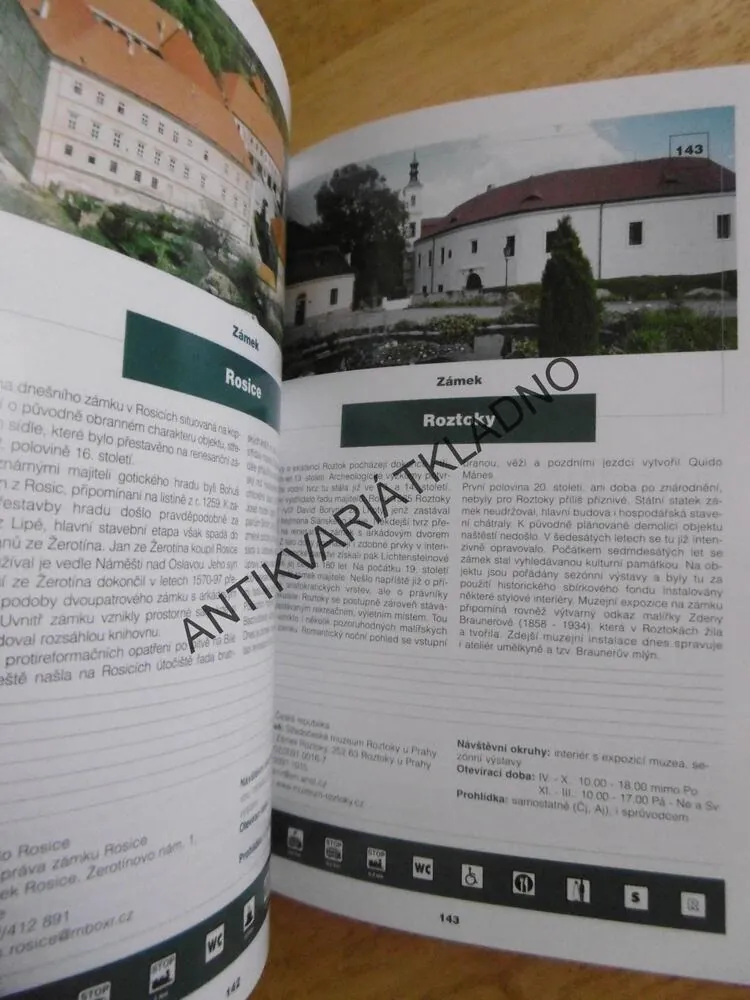 PRŮVODCE PO HRADECH A ZÁMCÍCH, PAMÁTKY ČECH, MORAVY A SLEZSKA, **an