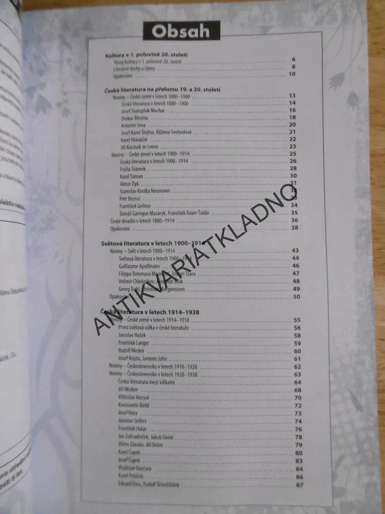 LITERATURA PRO 3. ROČNÍK STŘEDNÍCH ŠKOL, PRACOVNÍ SEŠIT, DIDAKTIS