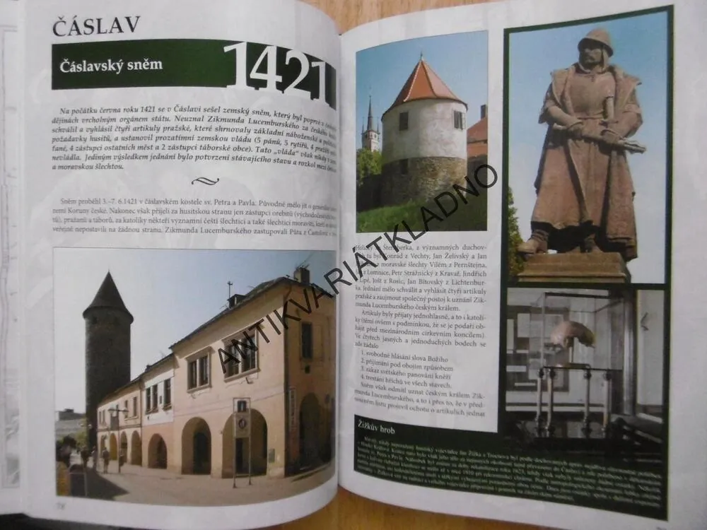 MÍSTA ČESKÉ HISTORIE, TOULKY PO STOPÁCH HISTORICKÝCH UDÁLOSTÍ, PETR DVOŘÁČEK, **an