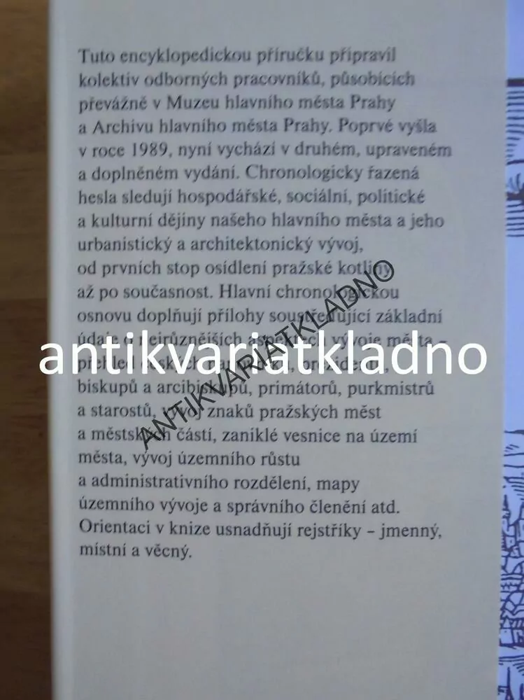DĚJINY PRAHY V DATECH, PRAHA, HISTORIE