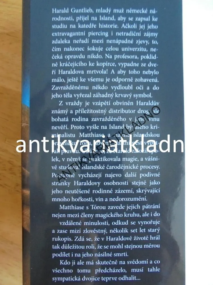 POSLEDNÍ RITUÁL, YRSA SIGURDARDÓTTIR