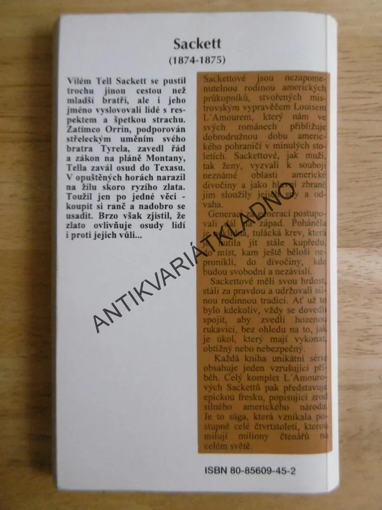 SACKETT, LOUIS L´AMOUR