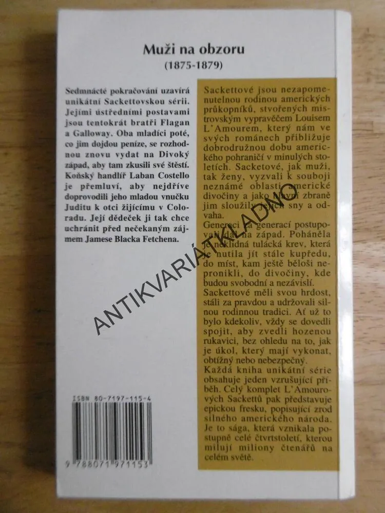 MUŽI NA OBZORU, LOUIS L´AMOUR