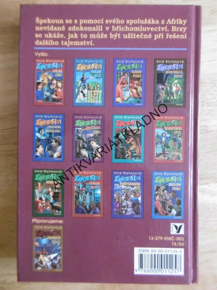 TAJEMSTVÍ ZÁHADNÉHO BALÍČKU, ENID BLYTONOVÁ, **an