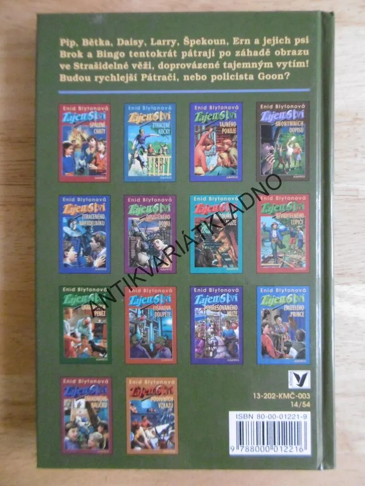 TAJEMSTVÍ STRAŠIDELNÉ VĚŽE, ENID BLYTONOVÁ, **an