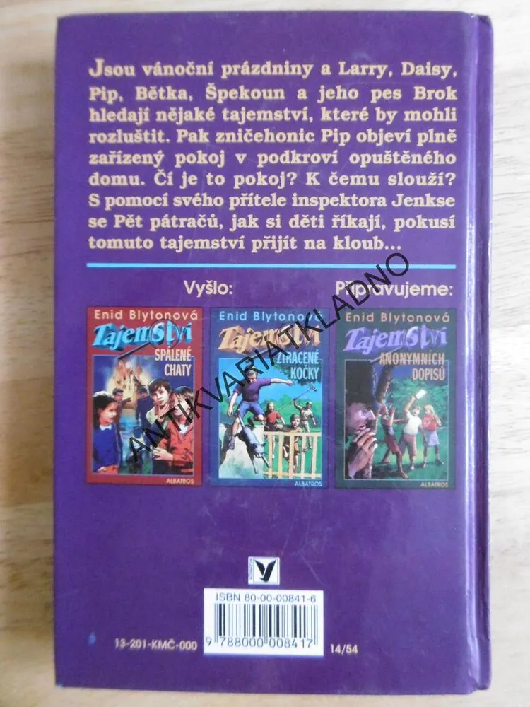 TAJEMSTVÍ TAJNÉHO POKOJE, ENID BLYTONOVÁ, **an