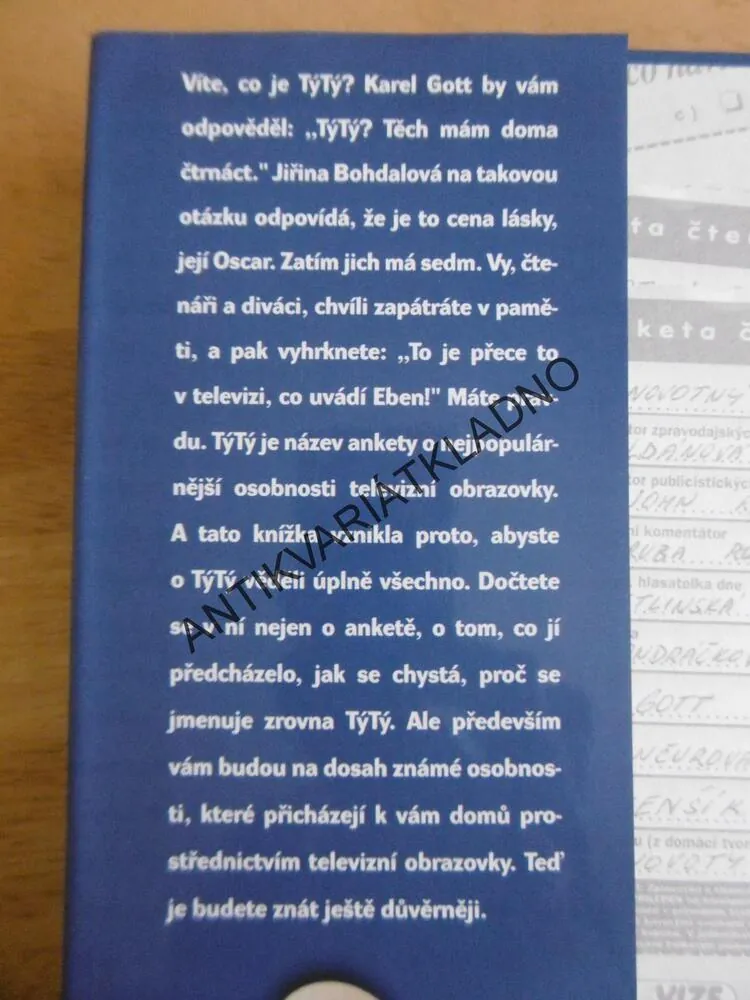 TÝTÝ, ZRCADLO POPULARITY, DANIELA KUPSOVÁ