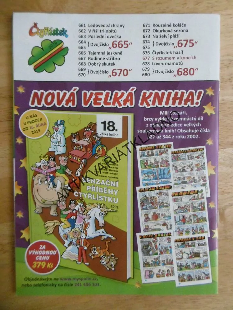 ČTYŘLÍSTEK 677 - S ROZUMEM V KONCÍCH