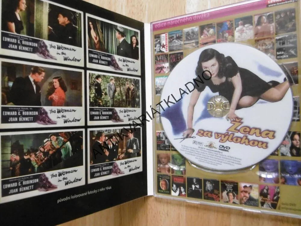 ŽENA ZA VÝLOHOU, DVD FILM 