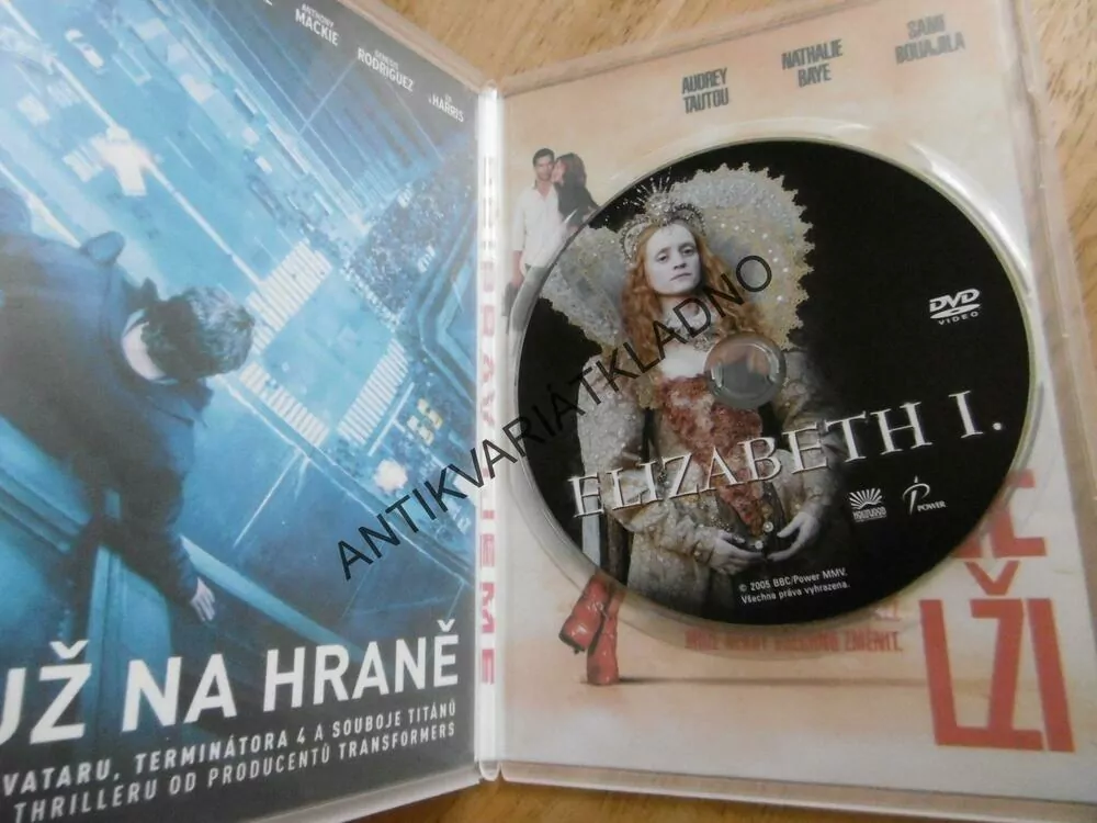 ALŽBĚTA I., DVD FILM 
