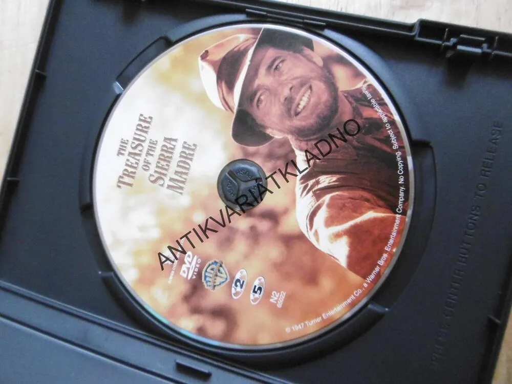 THE TREASURE OF THE SIERRA MADRE, DVD FILM