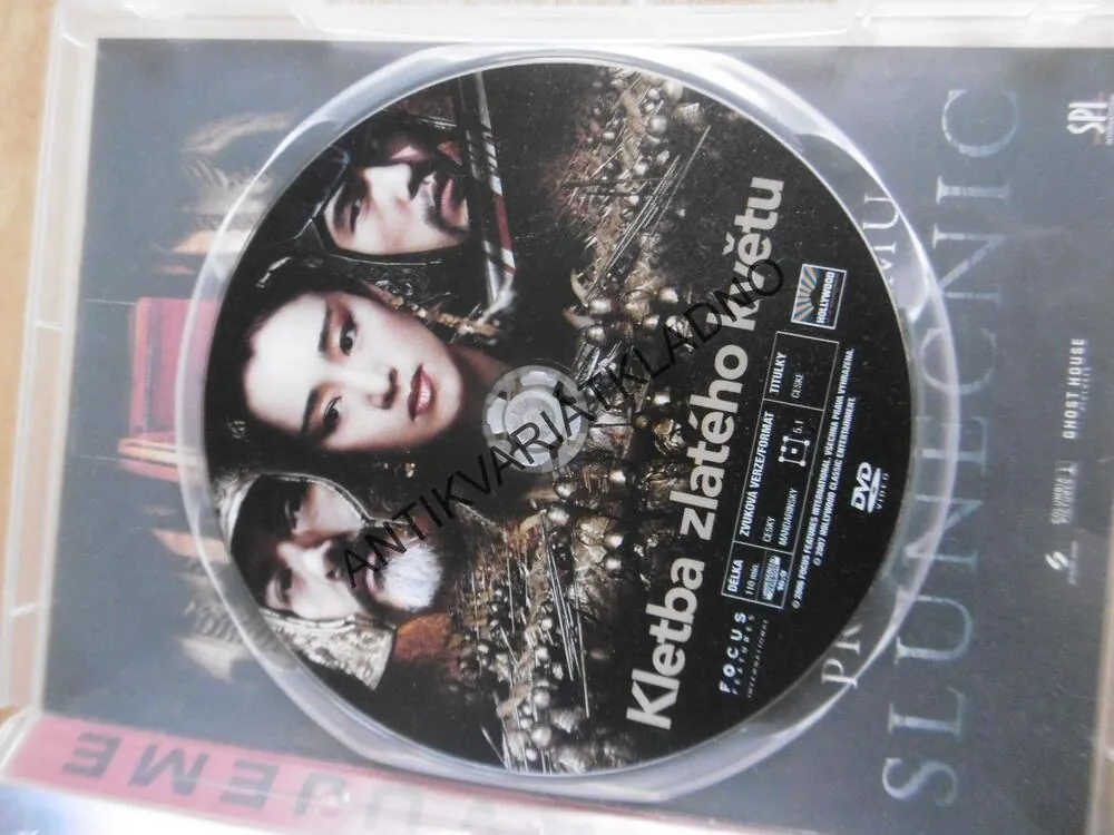 KLETBA ZLATÉHO KVĚTU, DVD FILM 