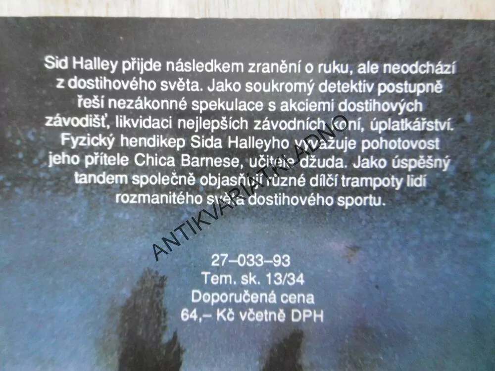 BIČ, DICK FRANCIS, **an