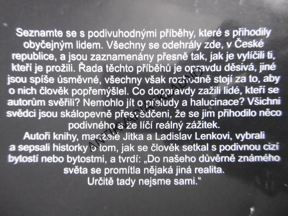 MIMOZEMŠŤANÉ V ČECHÁCH, SETKÁNÍ TŘETÍHO DRUHU, JITKA A LADISLAV LENKOVI, **an