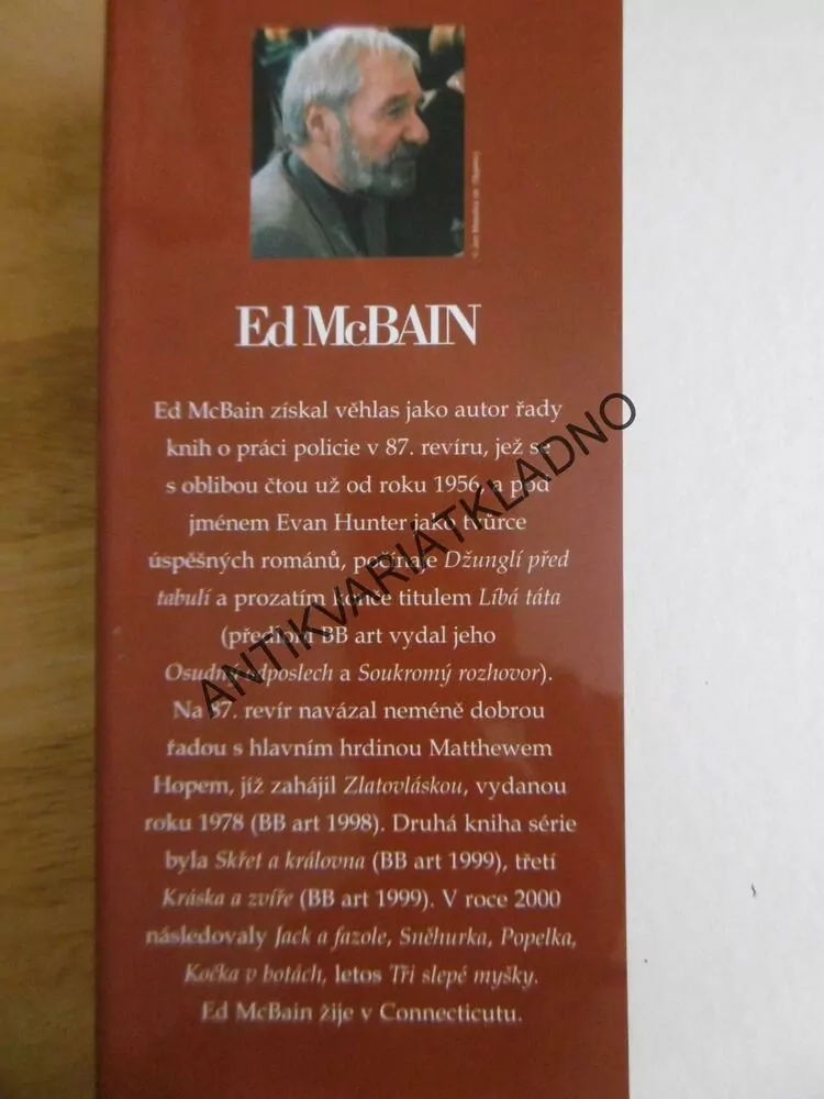 BYLA JEDNA HOLČIČKA, ED MCBAIN, **an