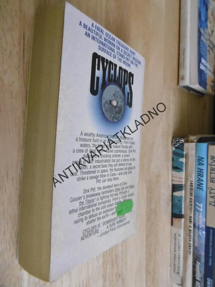 KYKLOP, CLIVE CUSSLER, CYCLOPS, ANGLICKY, **an