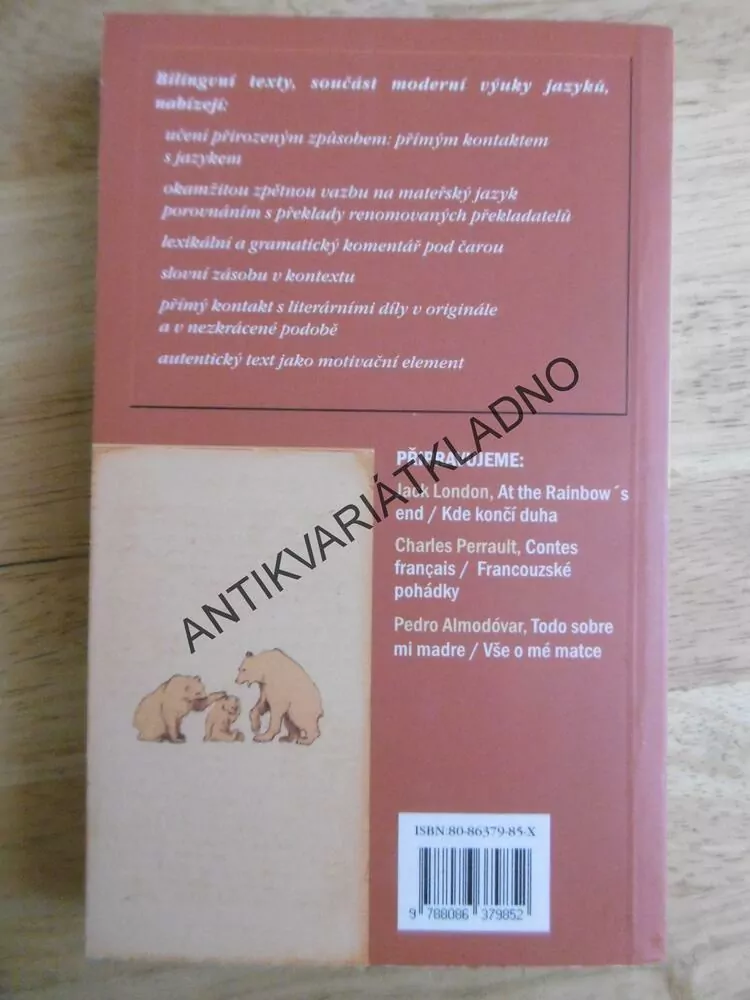 ANGLICKÉ POHÁDKY, ENGLISH FAIRY TALES, DVOJJAZYČNÉ