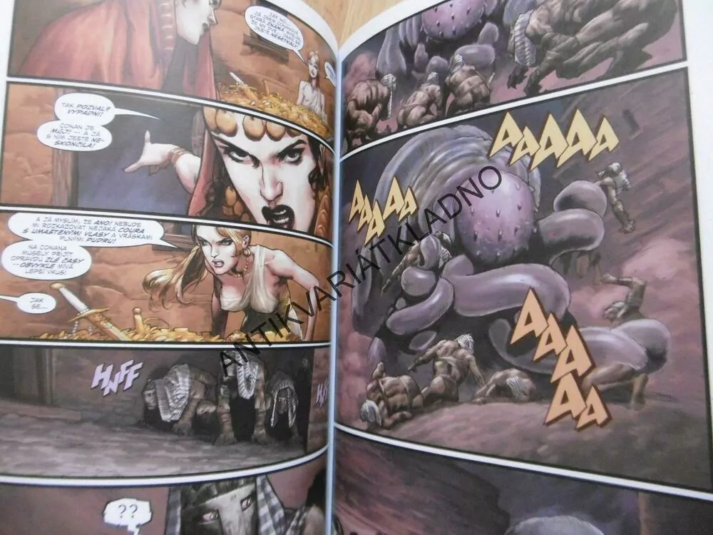 CONAN SLONÍ VĚŽ, KOMIKS, BUSIEK, CARY NORD,
