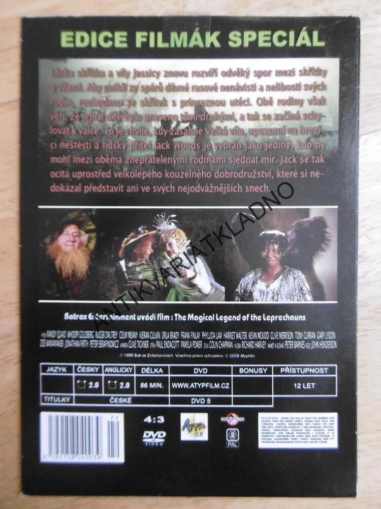 KOUZELNÁ ZEMĚ SKŘÍTKŮ, 1-2, DVD FILM