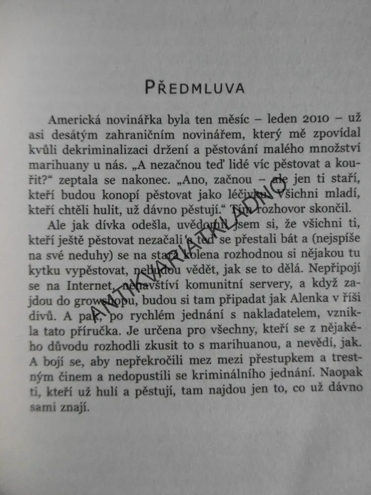 MARIHUANA, UŽITEČNÉ RADY, JIŘÍ X. DOLEŽAL, KVĚTINA, ROSTLINY