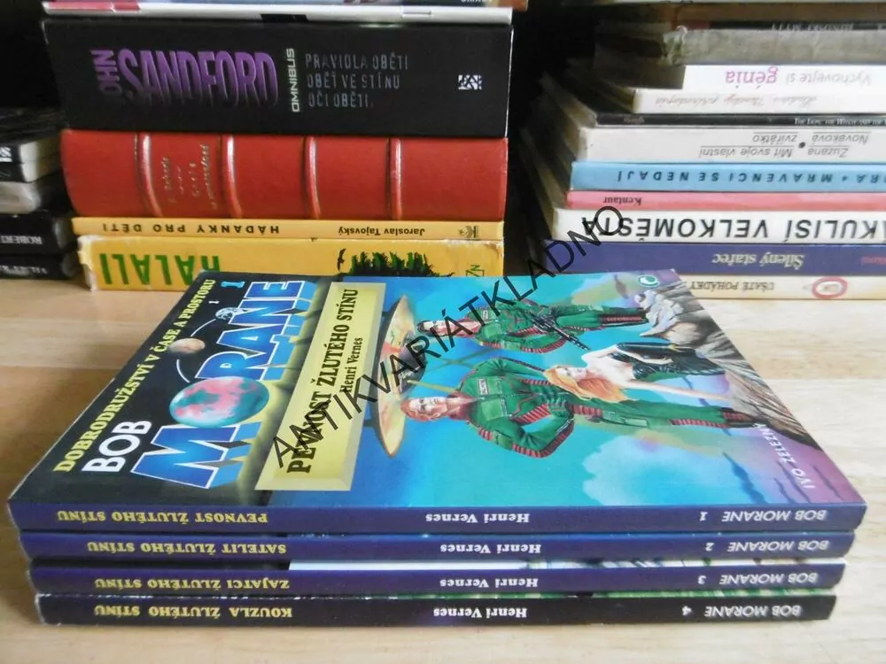 BOB MORANE 1-4, ŽLUTÝ STÍN, HENRI VERNES, **an